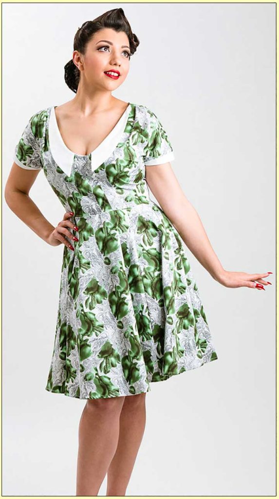 50s Floral House Dress