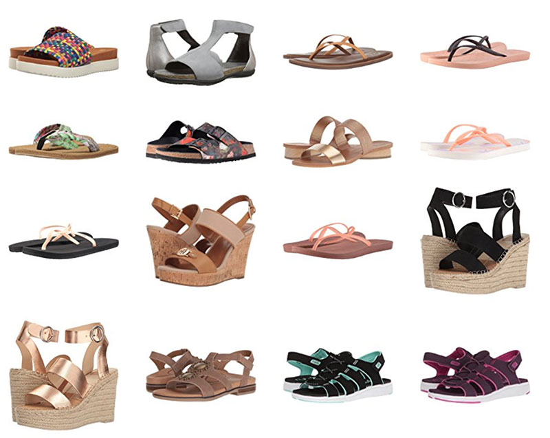 Brand Name Sandals