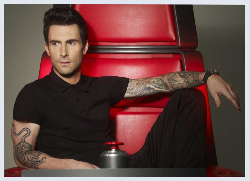 Adam Levine tattoo