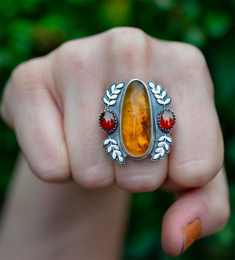 Amber Ring