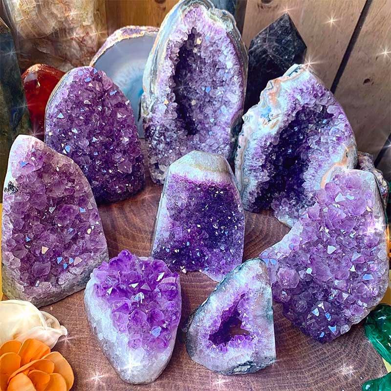 Amethyst Semi Precious Gemstones