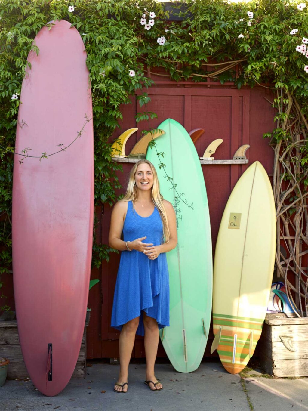 Ashley Lloyd Thompson, Surfboard Shaper