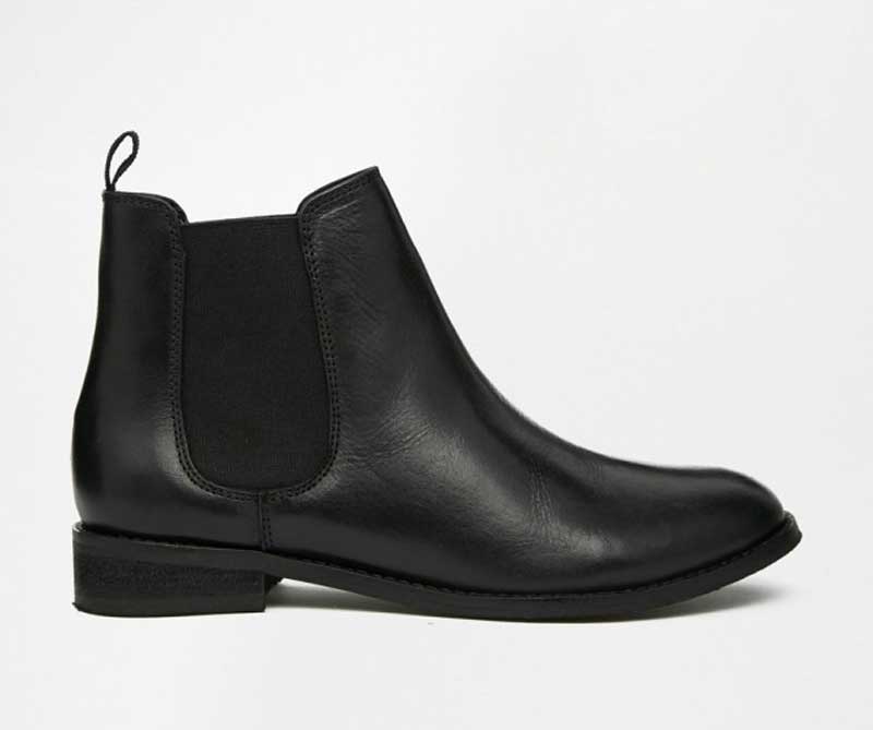 ASOS Airbound Leather Chelsea Ankle Boots