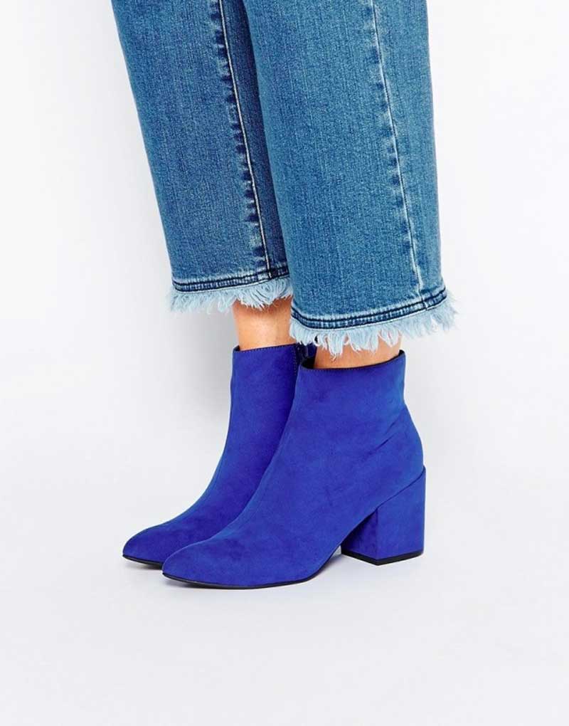 ASOS Radio Star Pointed Ankle Boots