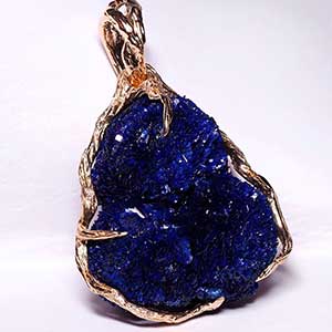 azurite gemstone