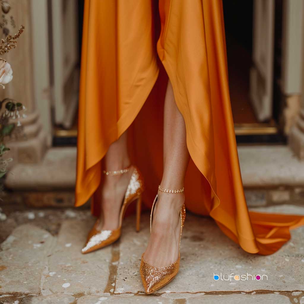 What Color Shoes to Wear with an Orange Dress: Bold Choices for a Statement Look