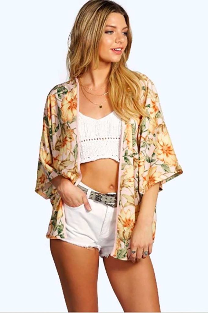 Boohoo Madeline Kimono