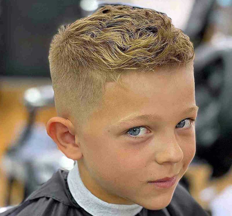 Boy's Crew Haircut