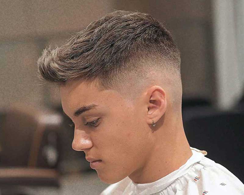 Boy's Quiff Haircut