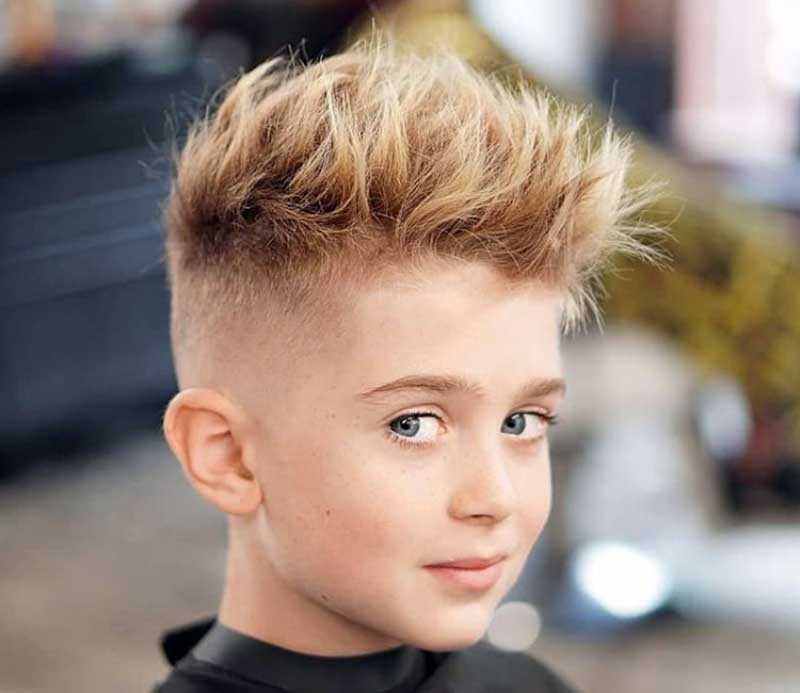 Boys Spiky Haircut