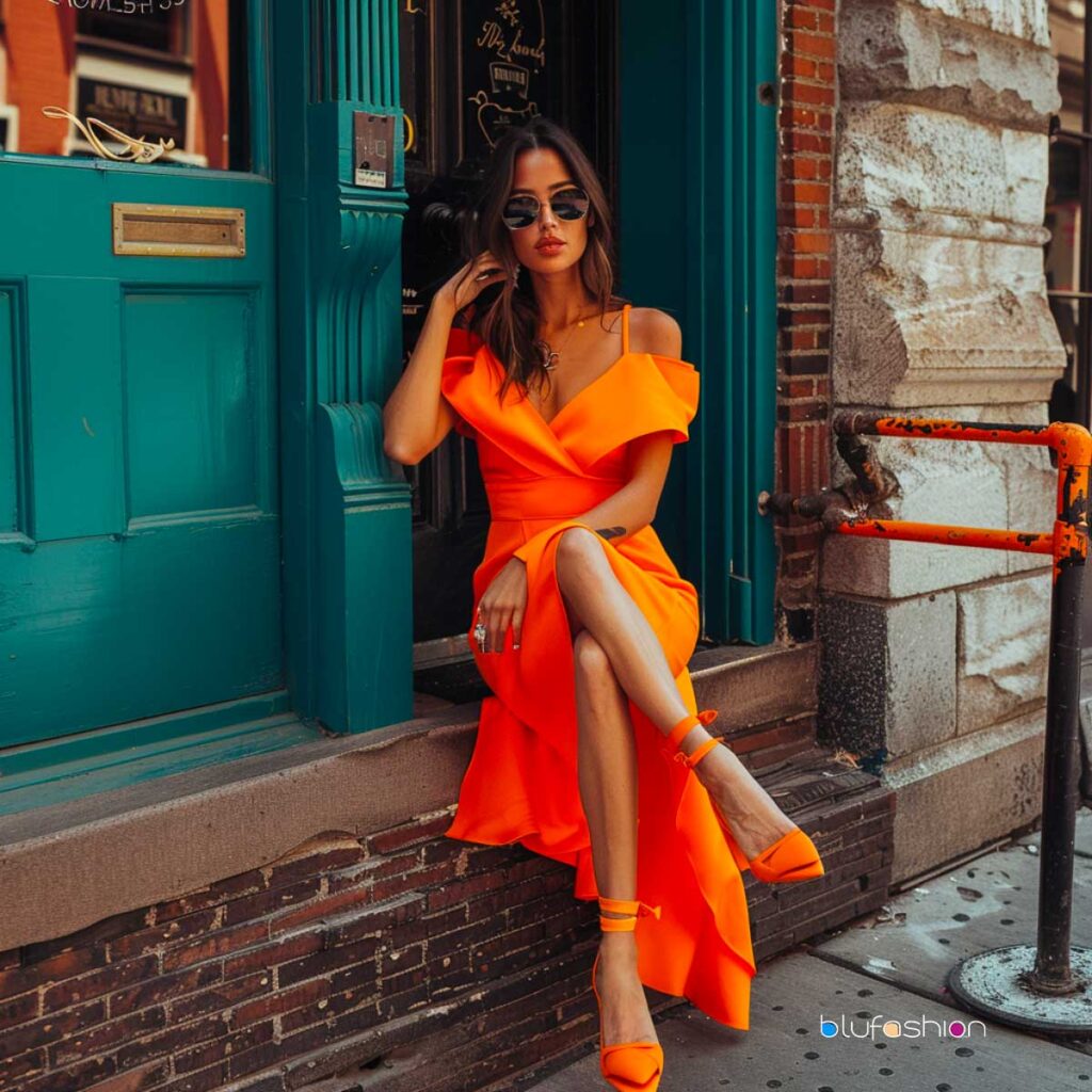 Can You Wear Orange Shoes with an Orange Dress?