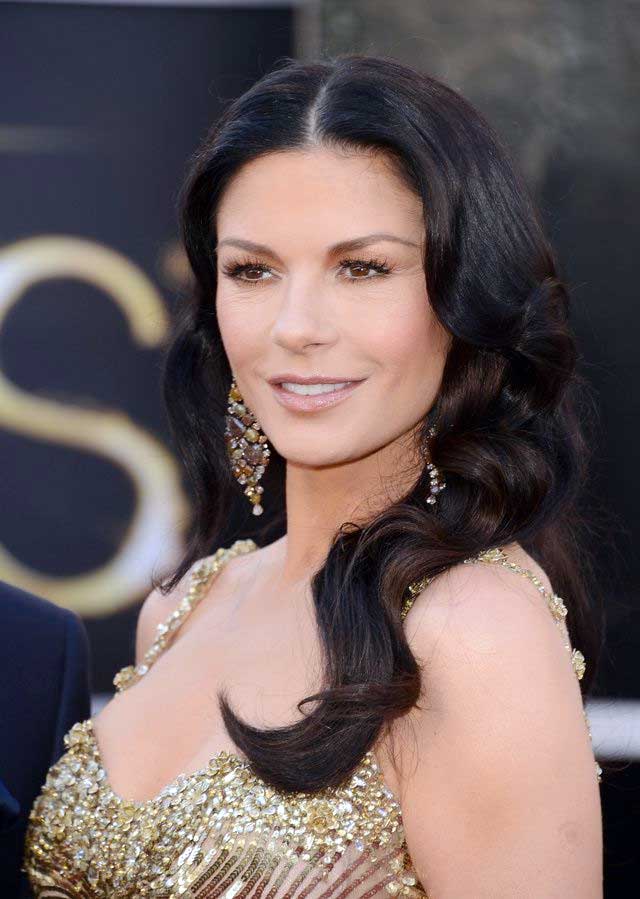 Catherine Zeta-Jones's Black Sultry Color