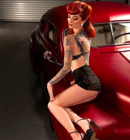 Cherry Dollface Pinup Hair