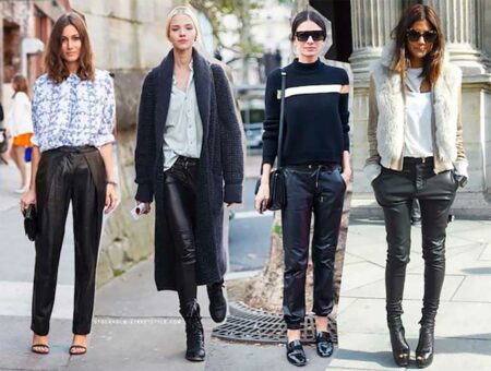 Curious About What Shoes to Go With Leather Pants?