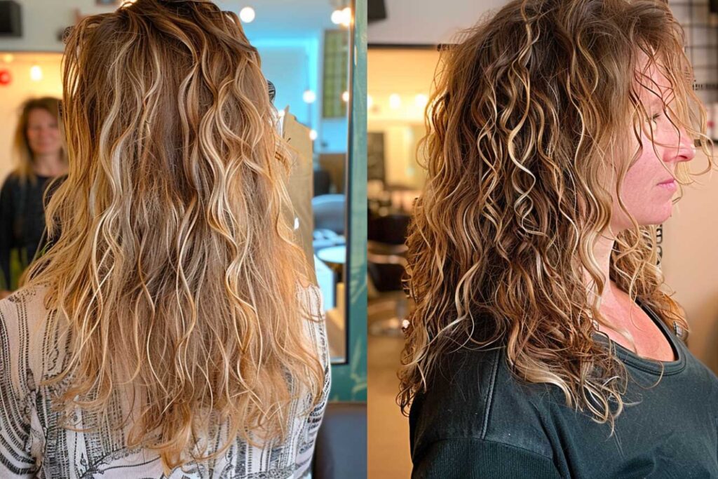 Extensions Magic: Curly Hair Before and After Journey!