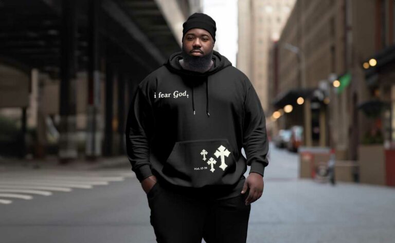 Current Trends in Men's Plus-Size Hoodies