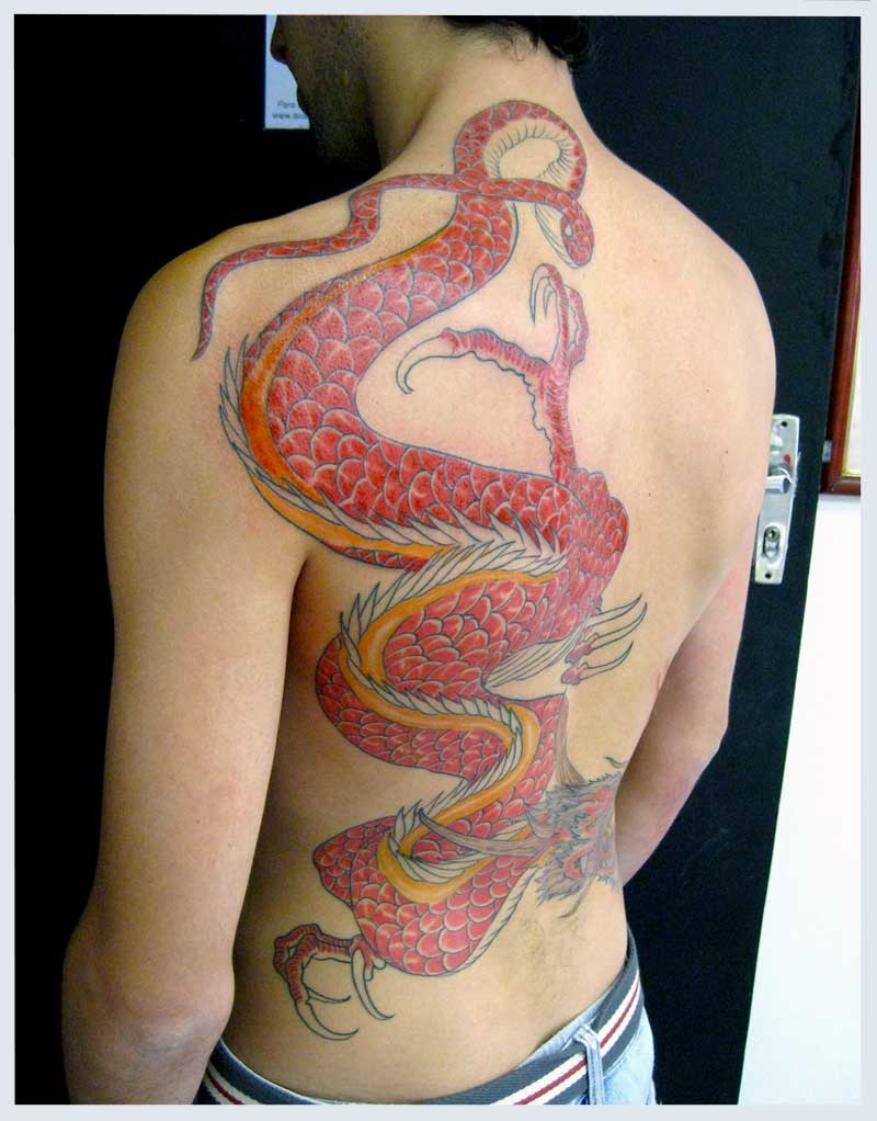 Dragons Tattoo Designs for Men