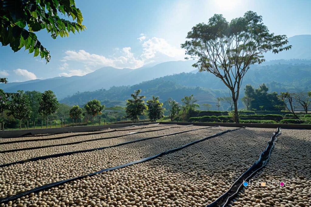 Drying the Beans