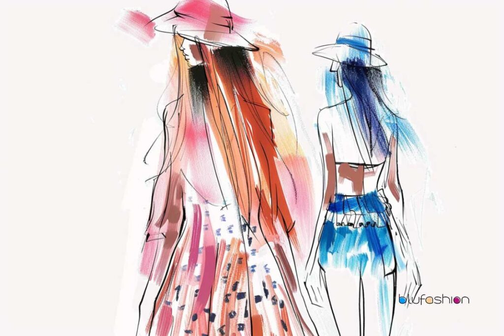 Fashion Sketches Inspired by New York Fashion Week