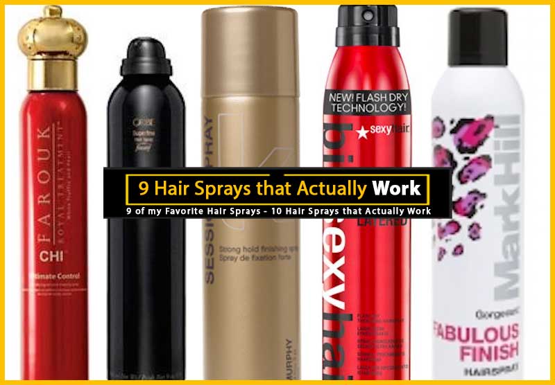 Favorite Hair Sprays