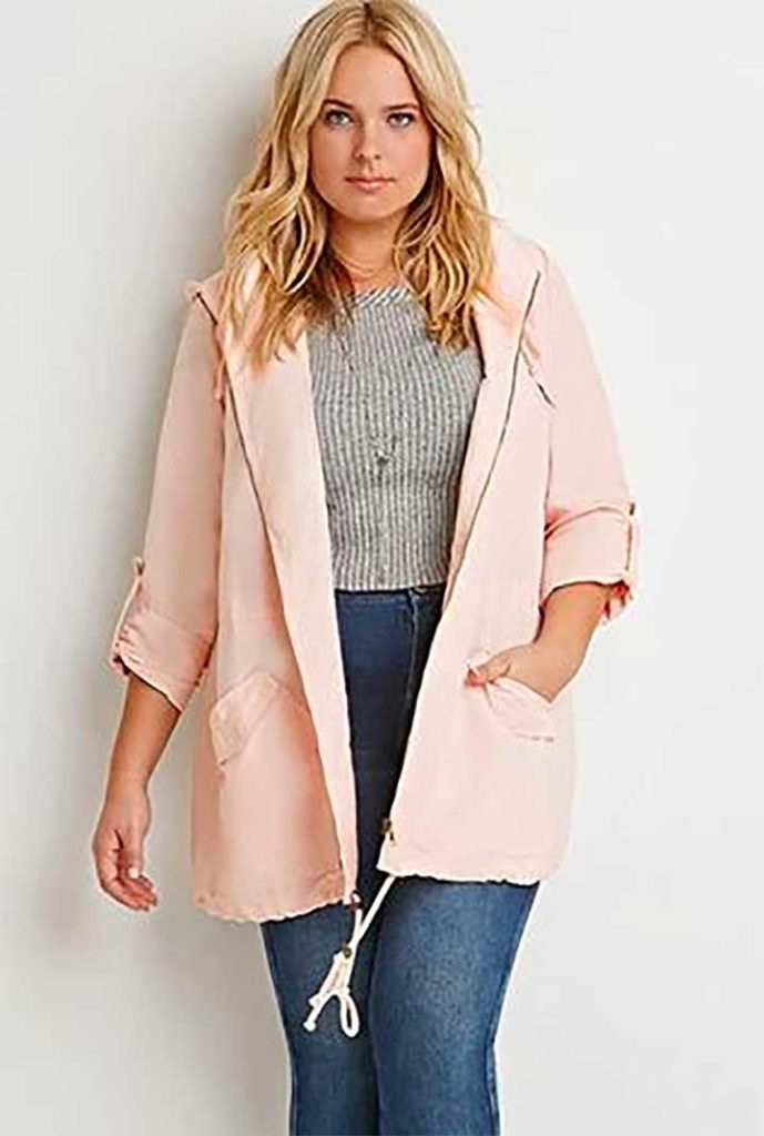 Forever 21 Hooded Utility Jacket