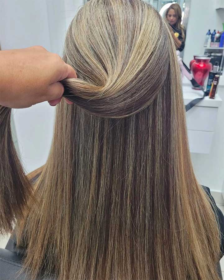 full highlights vs balayage