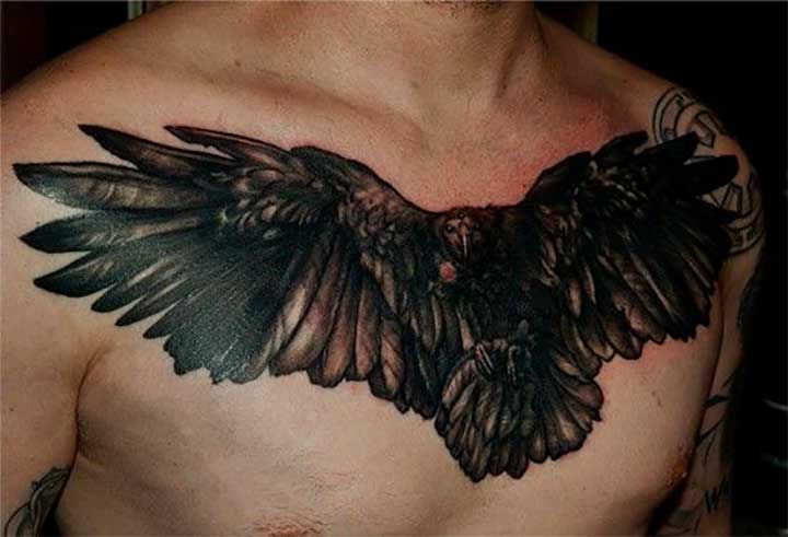 Game of Thrones tattoo: Raven