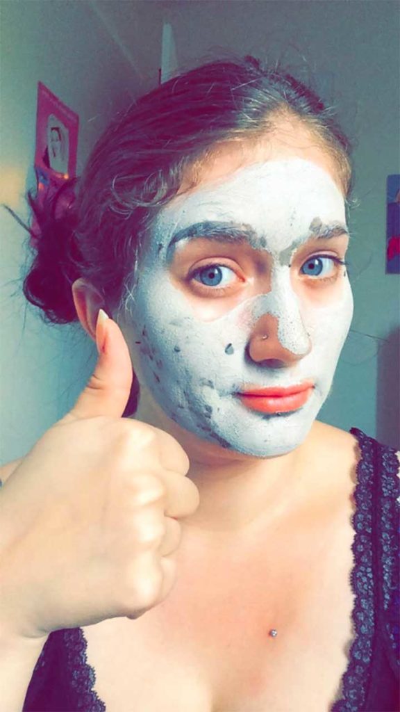 GlamGlow YouthMud Mask review: what it looks like