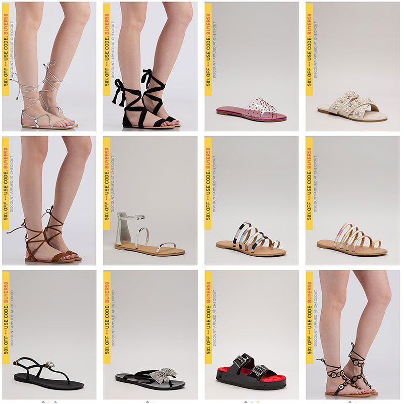 Trendy Sandals under $20