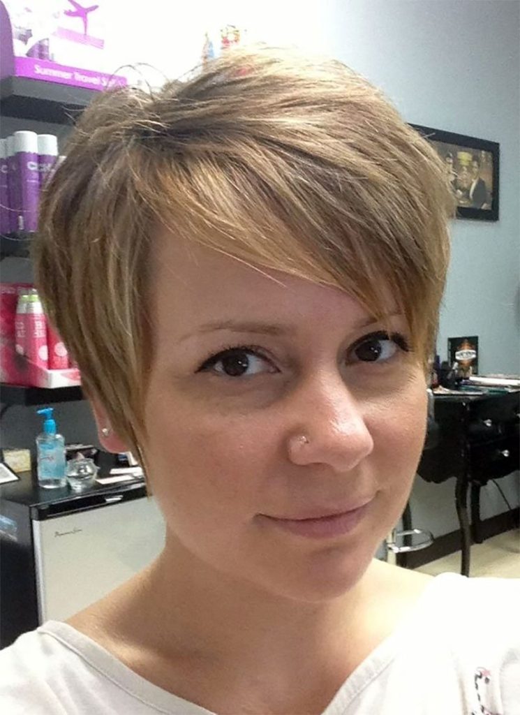 growing out a pixie cut into a bob