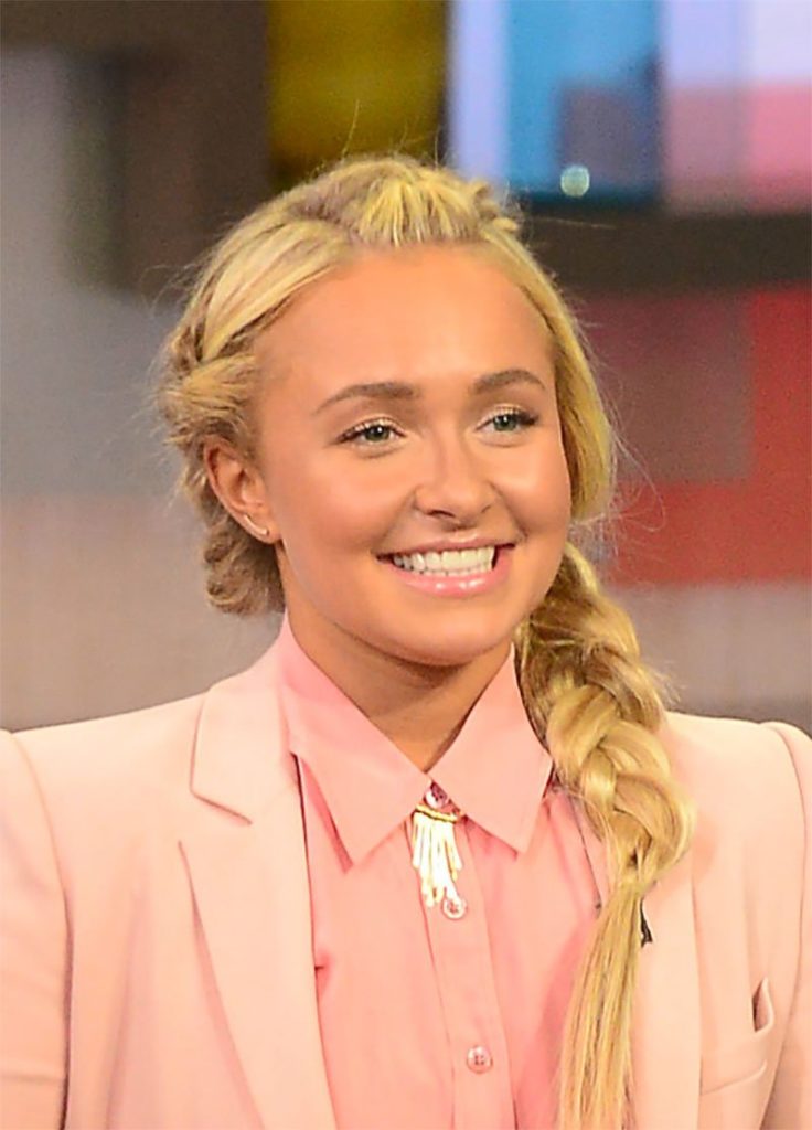 Hayden Panettiere side braid