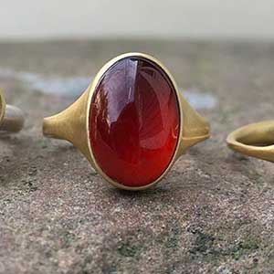 Hessonite garnet ring. Hessonite Garnet Faceted Cut Round Quality Loose Gemstone.