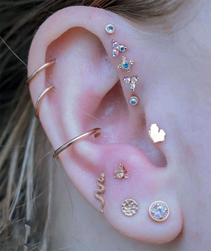 History of Ear piercings