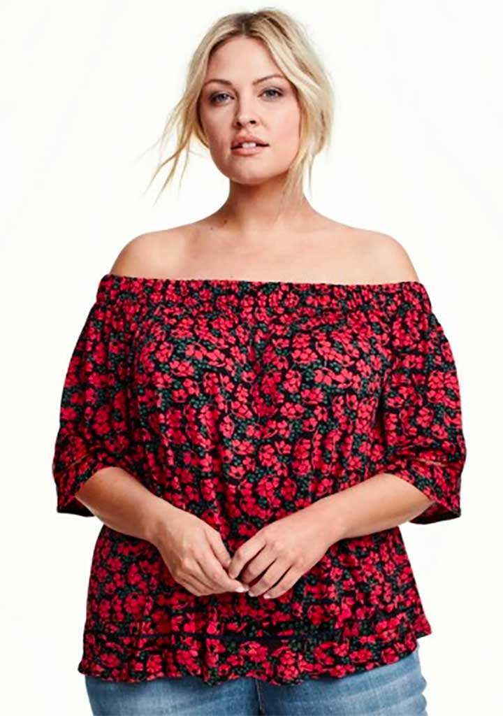 H&M Off-the-shoulder Top