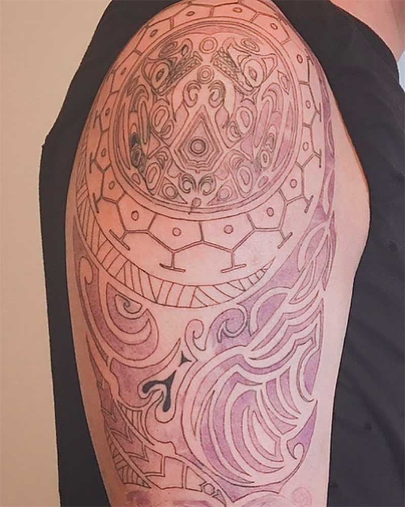 Ideas For Tribal Shoulder Tattoos