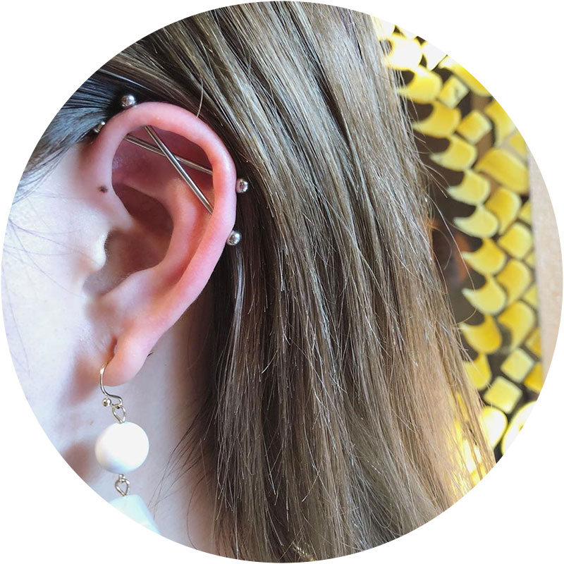 Industrial Piercing Aftercare