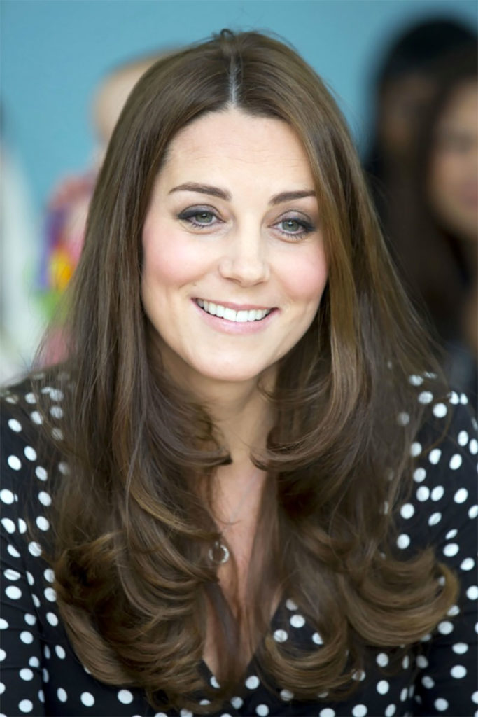 Kate Middleton complexion polka dot maternity dress ASOS 2