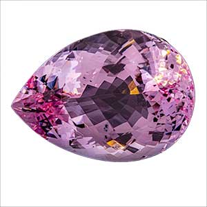 Pink colour Kunzite crystal from Afghanistan.