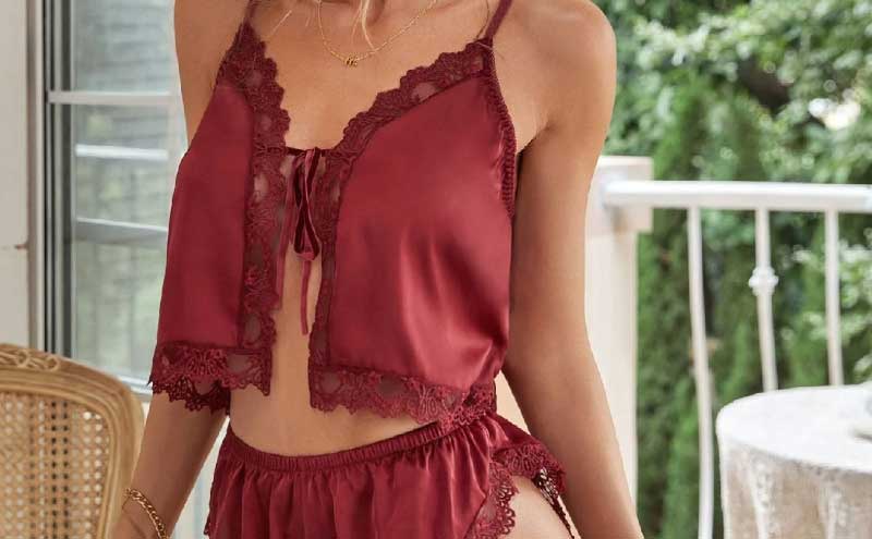 Lace trim Lingerie