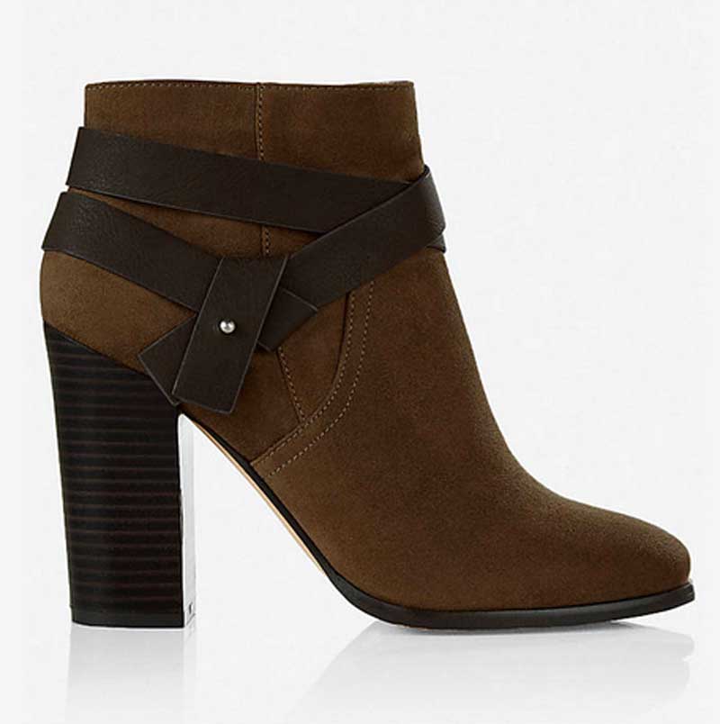 Lasso Heeled Bootie