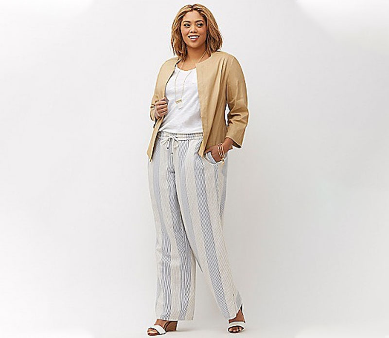 Linen Wide Leg Pant