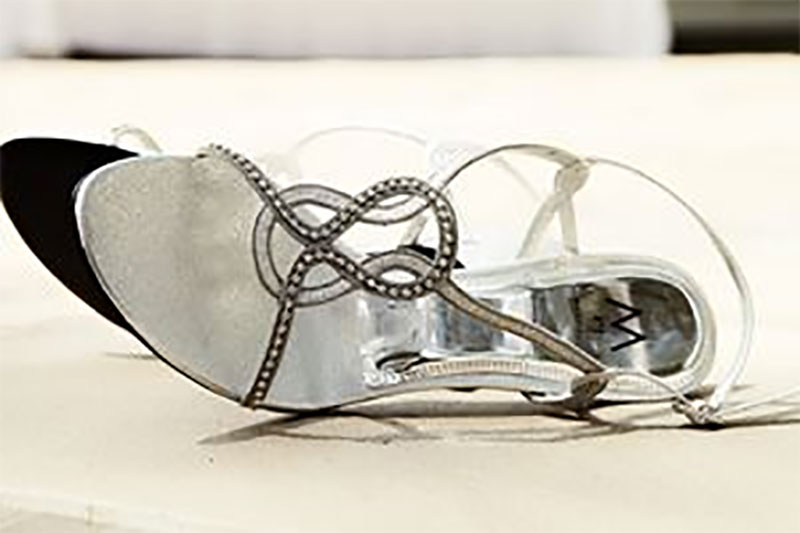 Love Silver Sandals