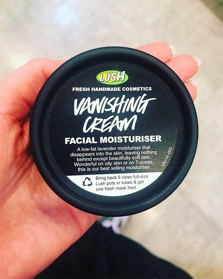 Lush Vanishing Cream