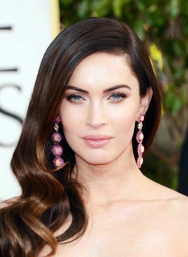 Megan Fox's Deep Brunette Ombre Hair Color