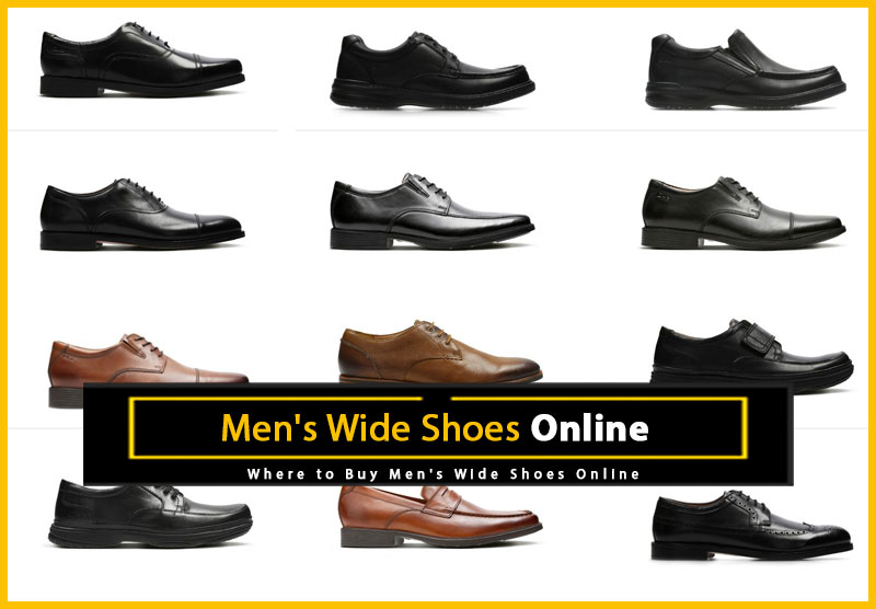 Men's Wide Shoes Online