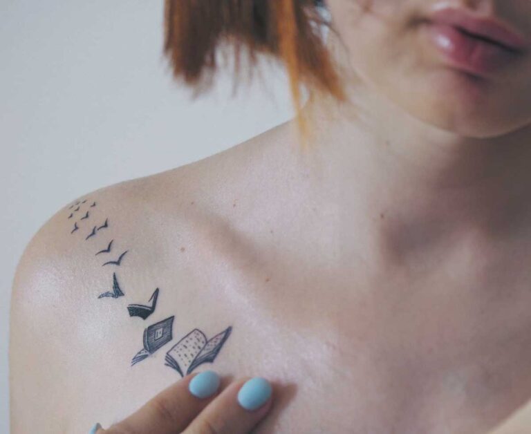 Minimalist Small Book Tattoos: Ideas and Inspiration