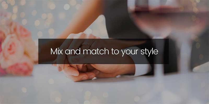 Mix and match to your style