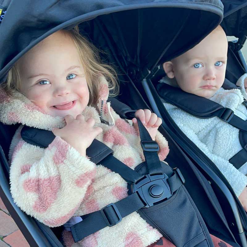 Mompush Lithe Double Stroller