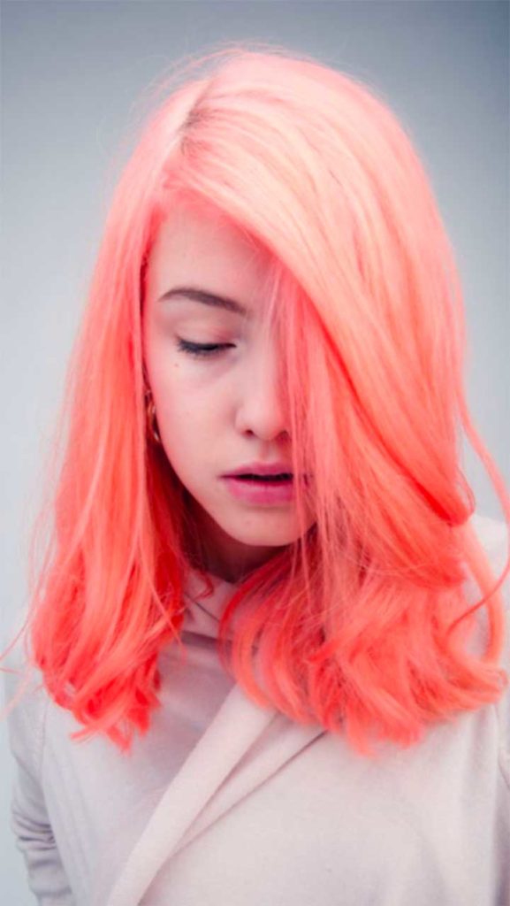 Dying My Hair Neon Coral