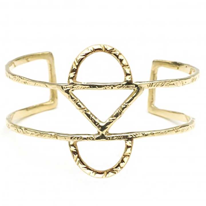 Geometric Jewelry: Odette NY Crescent Cuff